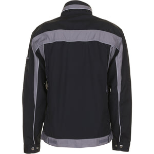 Planam Plaline Waisted Jacket black/zinc - Model view 2