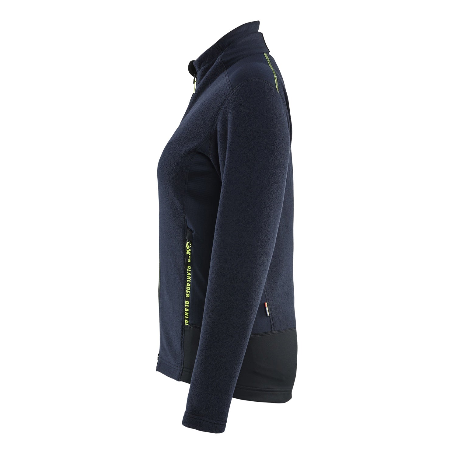 Blaklader BLAKLADER 47661010 Women's Microfleece Jacket Hi Vis Reflective Work Jacket WOMEN - Antipilling - 476610108633_CL