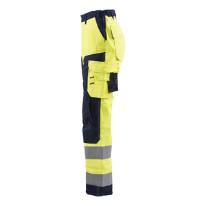 Blaklader BLAKLADER 71551811 | Women's Hi Vis Trousers Hi Vis Reflective Work Trousers Women - twill fabric - 715518113389_CL