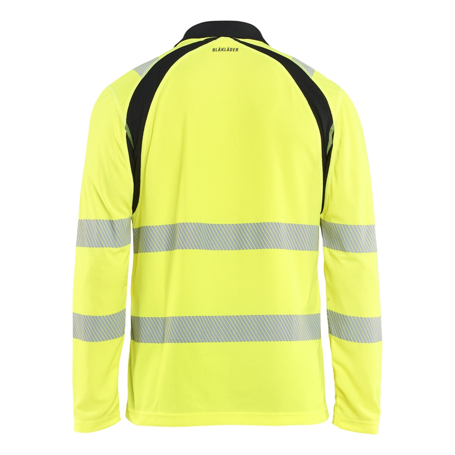 Blaklader BLAKLADER 35981013 UV Protected Long Sleeved Polo Shirt Hi Vis Hi Vis Reflective Long Sleeve Work Polo MEN - 100% Polyester - 359810133399_2