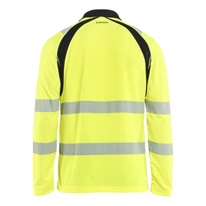 Blaklader BLAKLADER 35981013 UV Protected Long Sleeved Polo Shirt Hi Vis Hi Vis Reflective Long Sleeve Work Polo MEN - 100% Polyester - 359810133399_2
