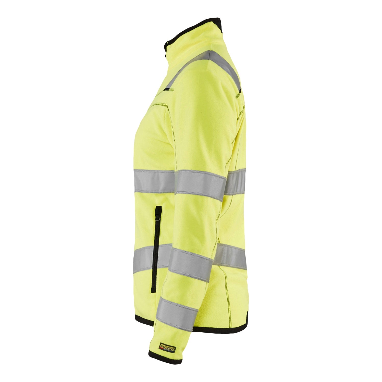 Blaklader BLAKLADER 49661010 Women's Hi Vis microfleece jacket Hi Vis Reflective Work Jacket WOMEN - Antipilling Fleece - 496610103300_CL