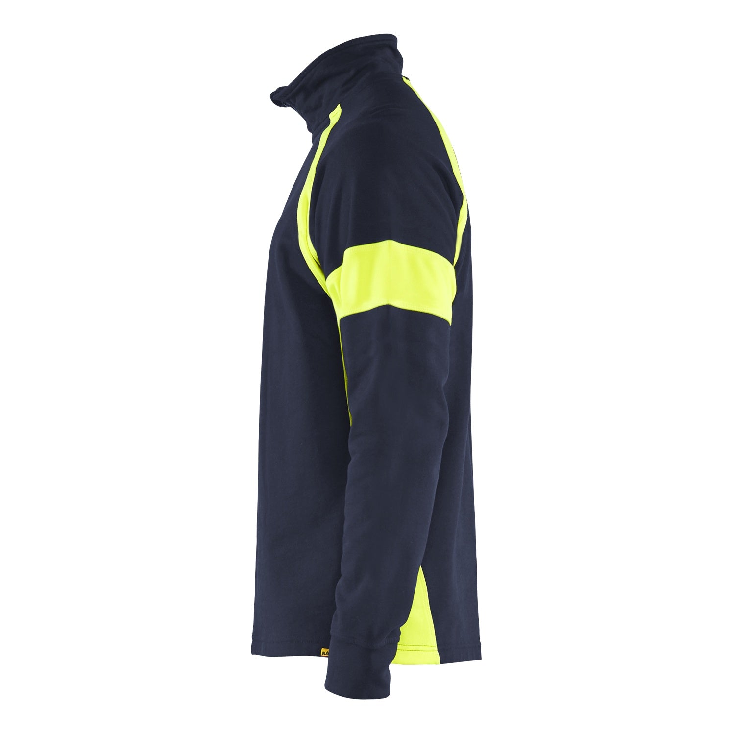 Blaklader BLAKLADER 35501158 Hi Vis Reflective Half-zip Work Sweatshirt MEN - 100% Cotton - 355011588933_CL