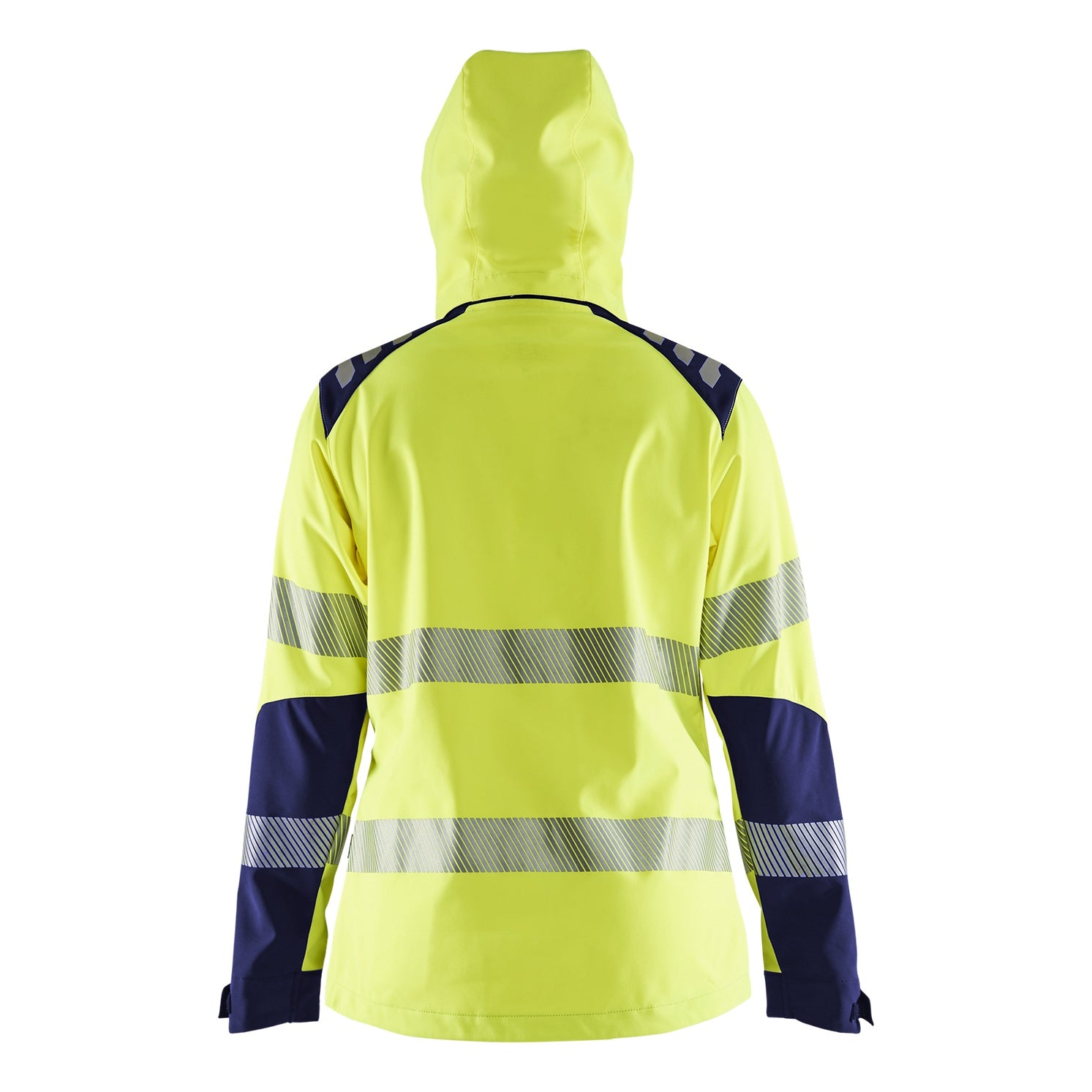 Blaklader BLAKLADER 47912513 Women's Hi Vis Softshell Jacket Hi Vis Reflective Softshell Work Jacket WOMEN - Waterproof - 479125133389_3