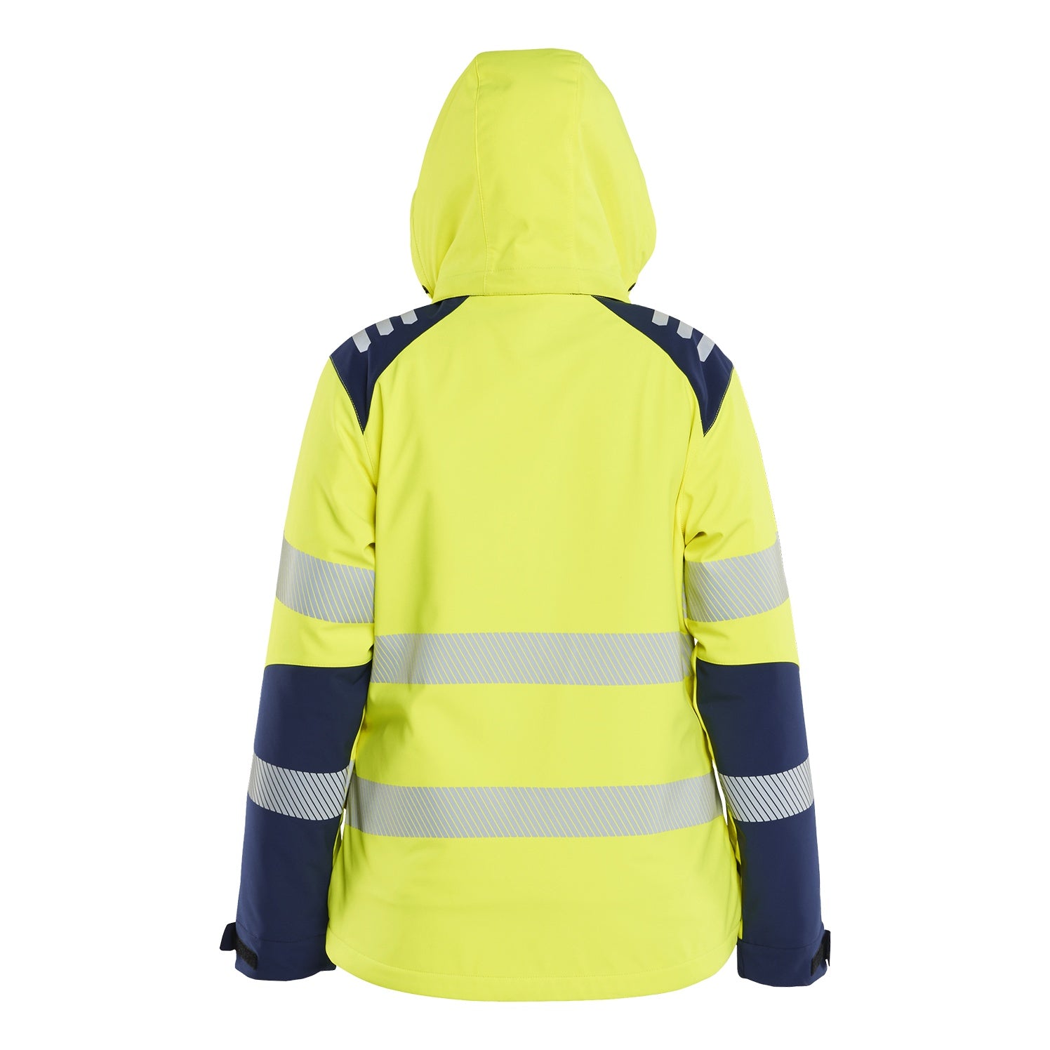 Blaklader BLAKLADER 44012513 Women's Hi vis Lightweight lined Winter Softshell Jacket Hi Vis Reflective Softshell Work Jacket WOMEN - Waterproof - 440125133389_3