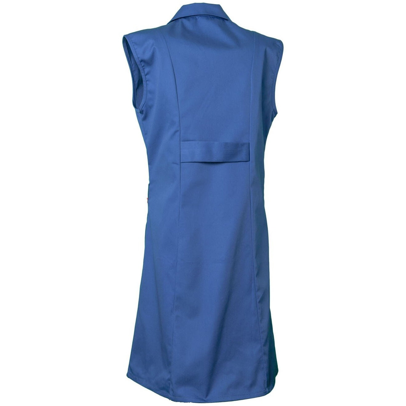 Planam Ladies Coat sleeveless royal blue - Model view 2