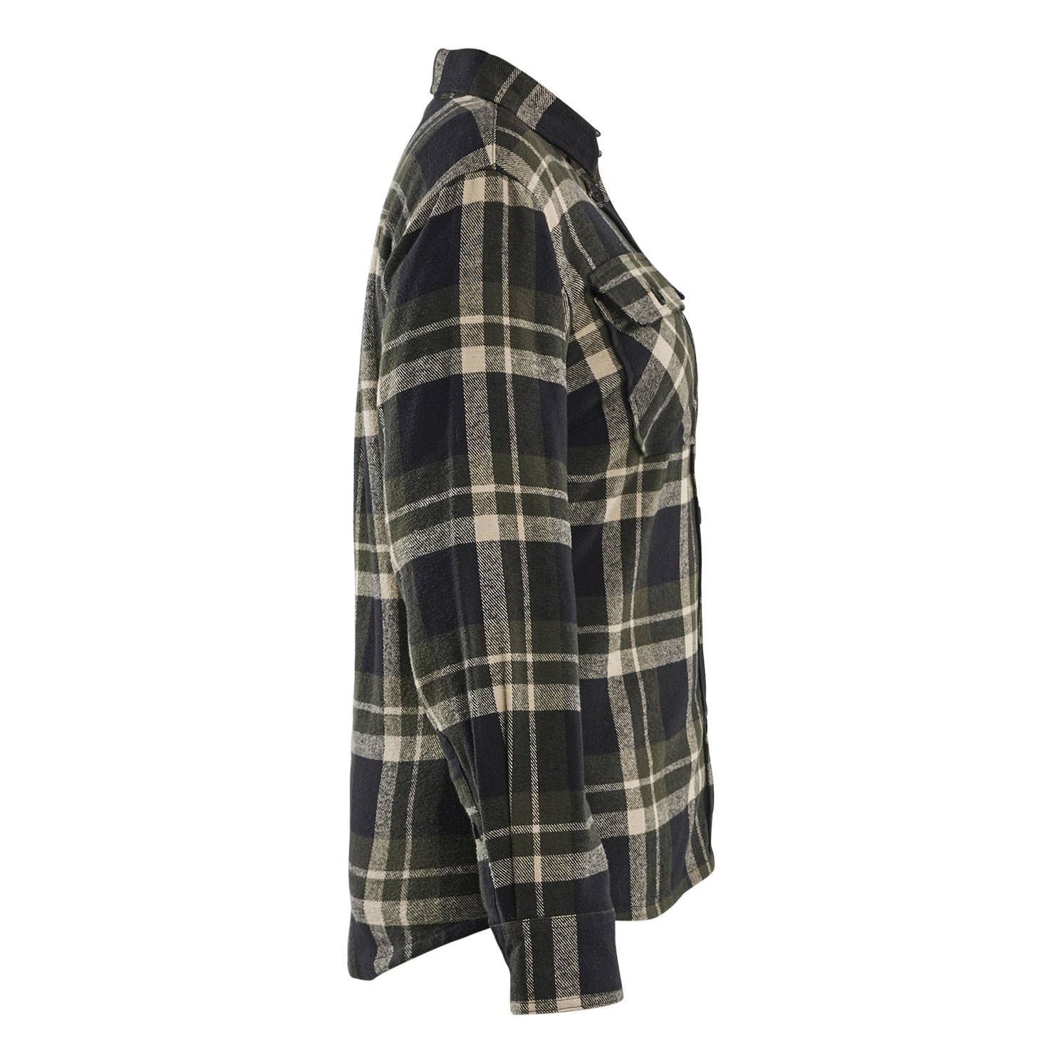 Blaklader BLAKLADER 32181168 WOMEN'S FLANNEL SHIRT Long Sleeve Work Shirt WOMEN - 100% Cotton - 321811684298_CR