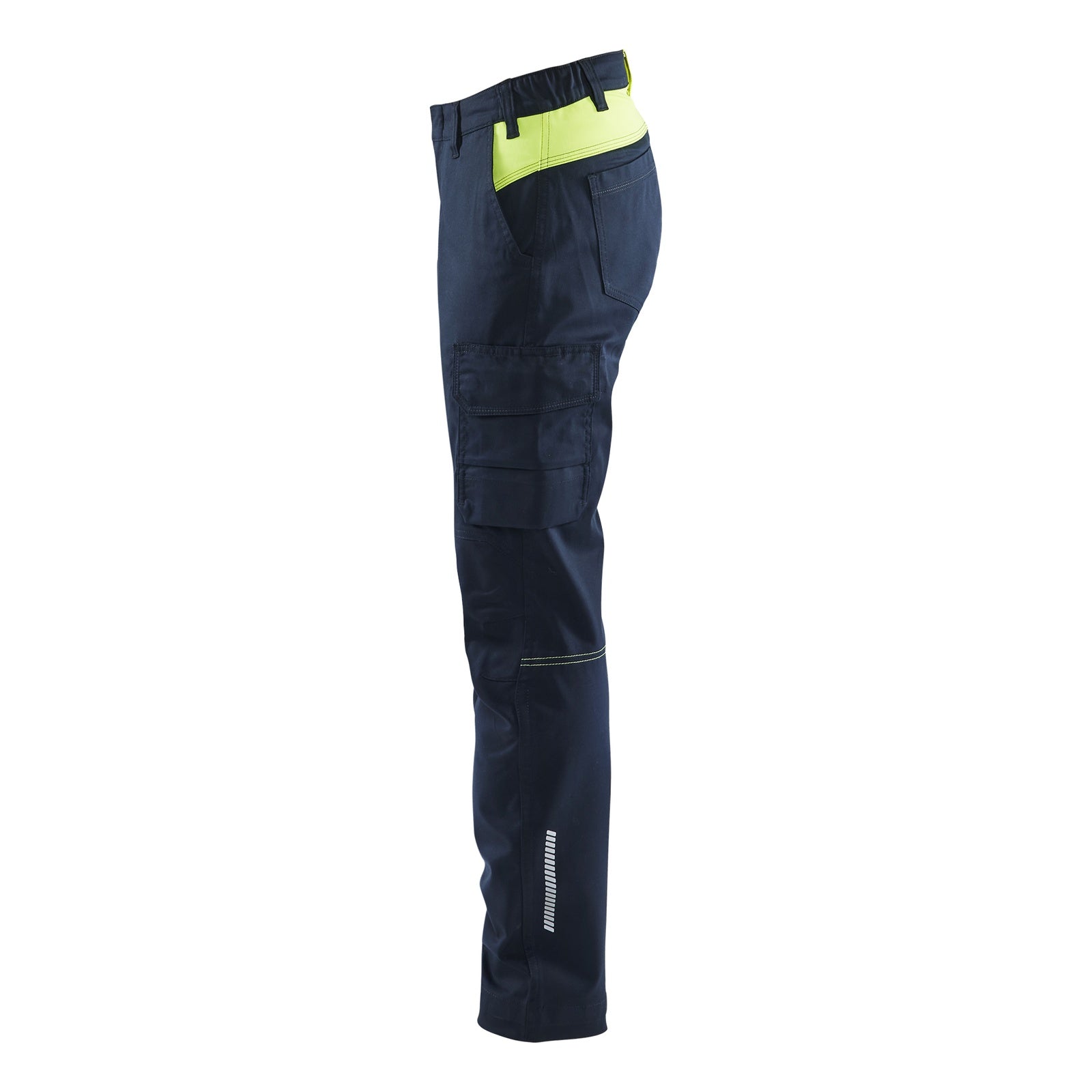 Blaklader BLAKLADER 71441832 Women's industry trousers stretch Hi Vis Reflective Work Trousers Women - twill fabric - 714418328633_CL