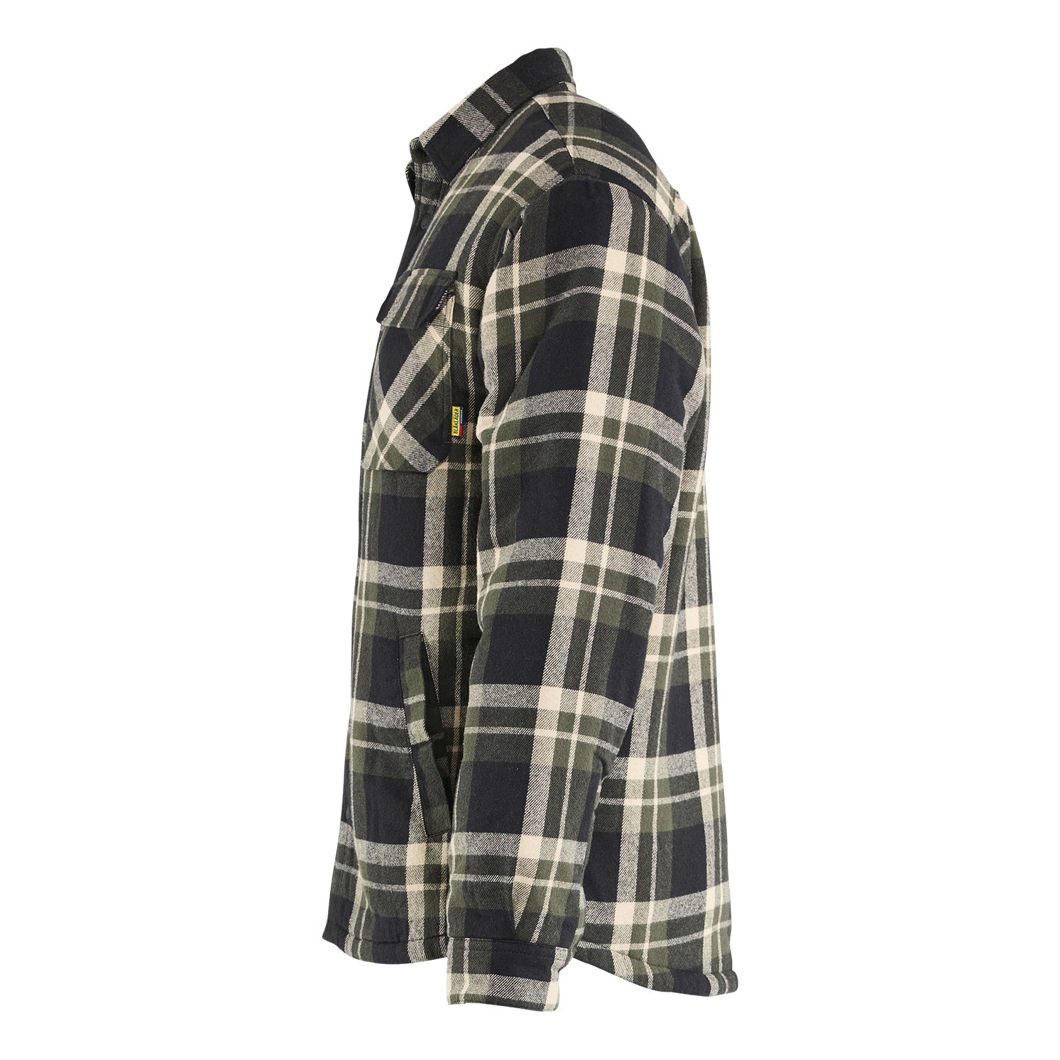 Blaklader BLAKLADER 47041168 Pile Lined Flannel Shirt Work Jacket MEN - 100% Cotton - 470411684298_CL