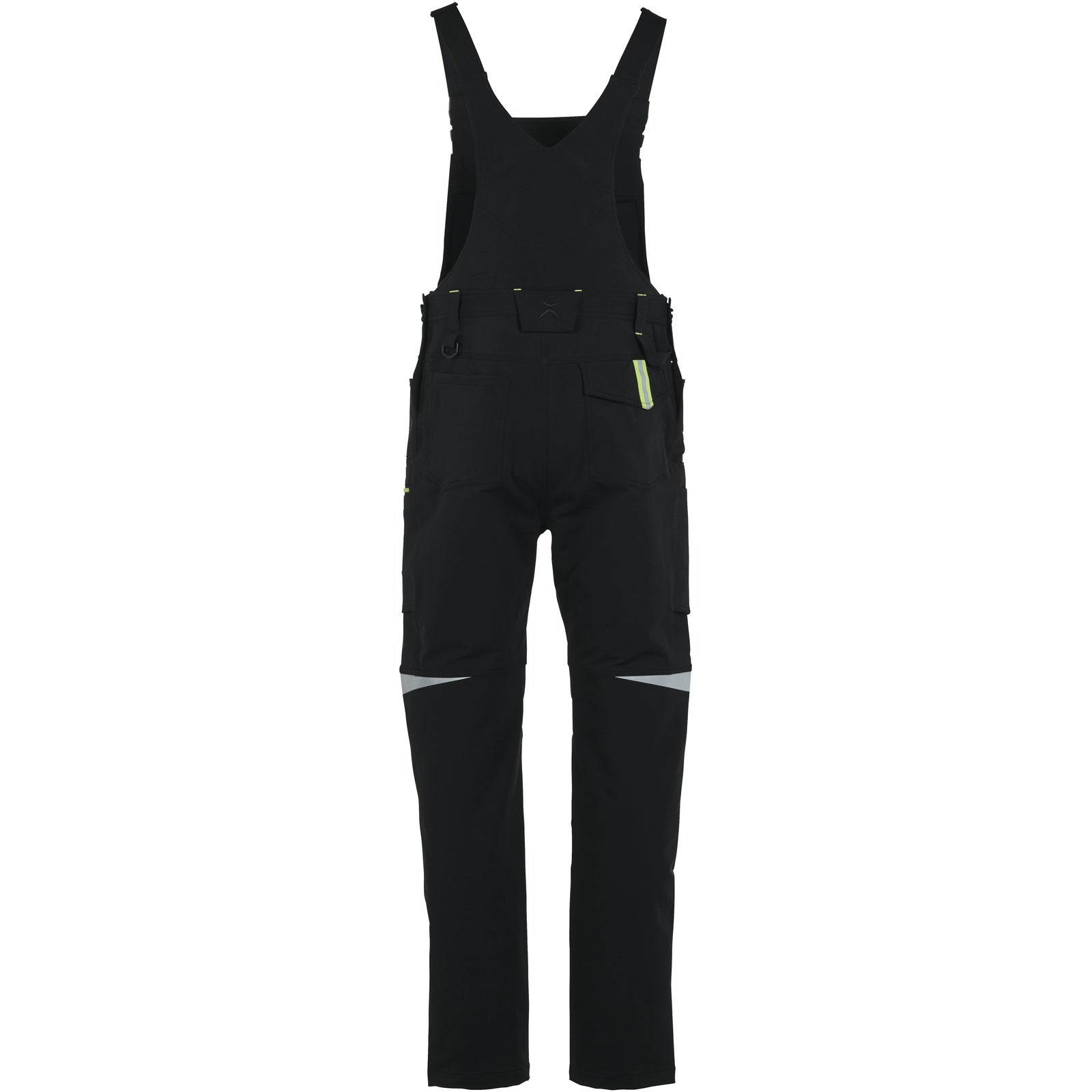 Planam rECOline Bibpant black/black - Model view 2