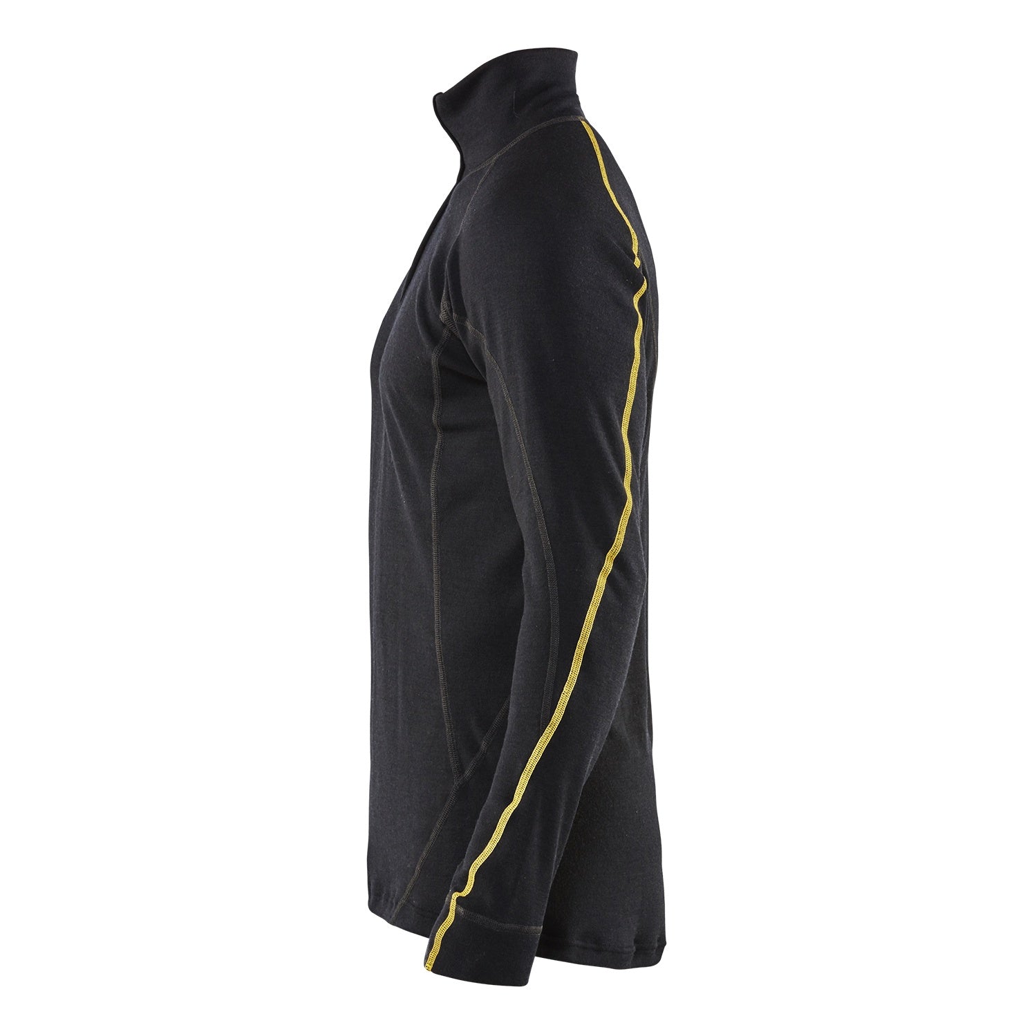 Blaklader 47961075 Flame resistant underwear top half zip, 68% merino wool - 479610759900_CL