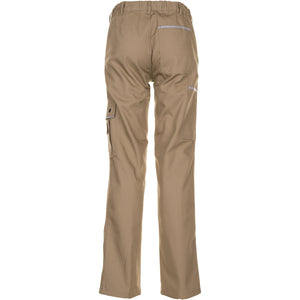 Planam Canvas 320, Outdoor Thermal Trousers beige - Model view 2