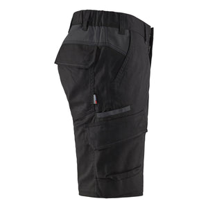 Blaklader BLAKLADER 14461832 Industry shorts stretch Hi Vis Reflective Work Shorts Men - twill fabric - 144618329998_CR