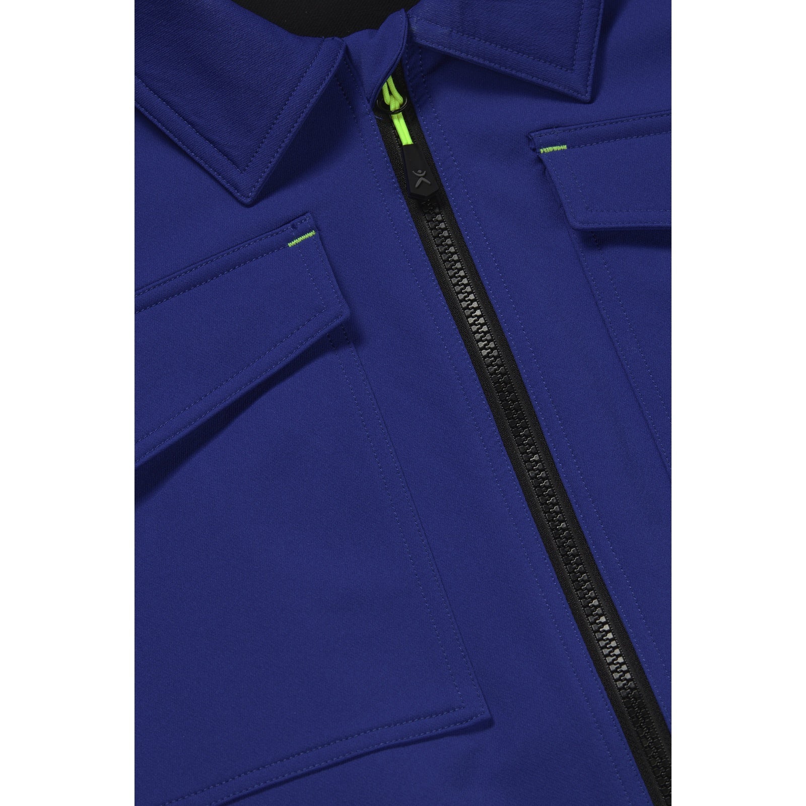 Planam rECOline Blouson green/black - The decorative seams and the reflective appliqués on the shoulders give it a sporty look
