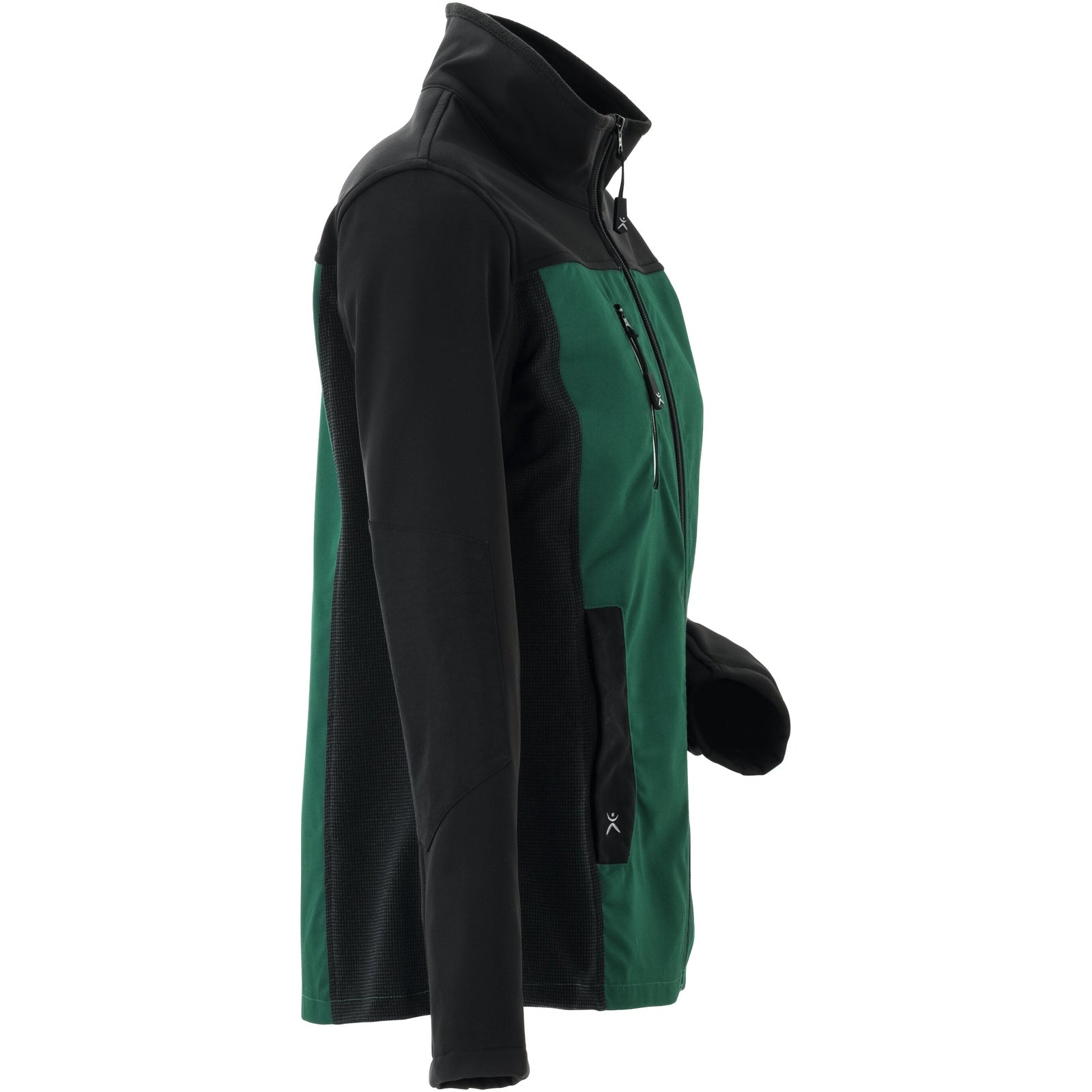 Planam Norit Women's Hybrid jacket green/black - Model view 3
