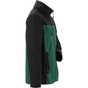 Planam Norit Men's Hybrid jacket green/black - Model view 3