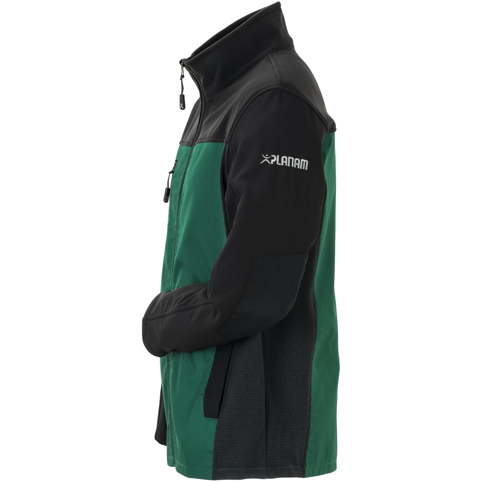 Planam Norit Men's Hybrid jacket green/black - Model view 4