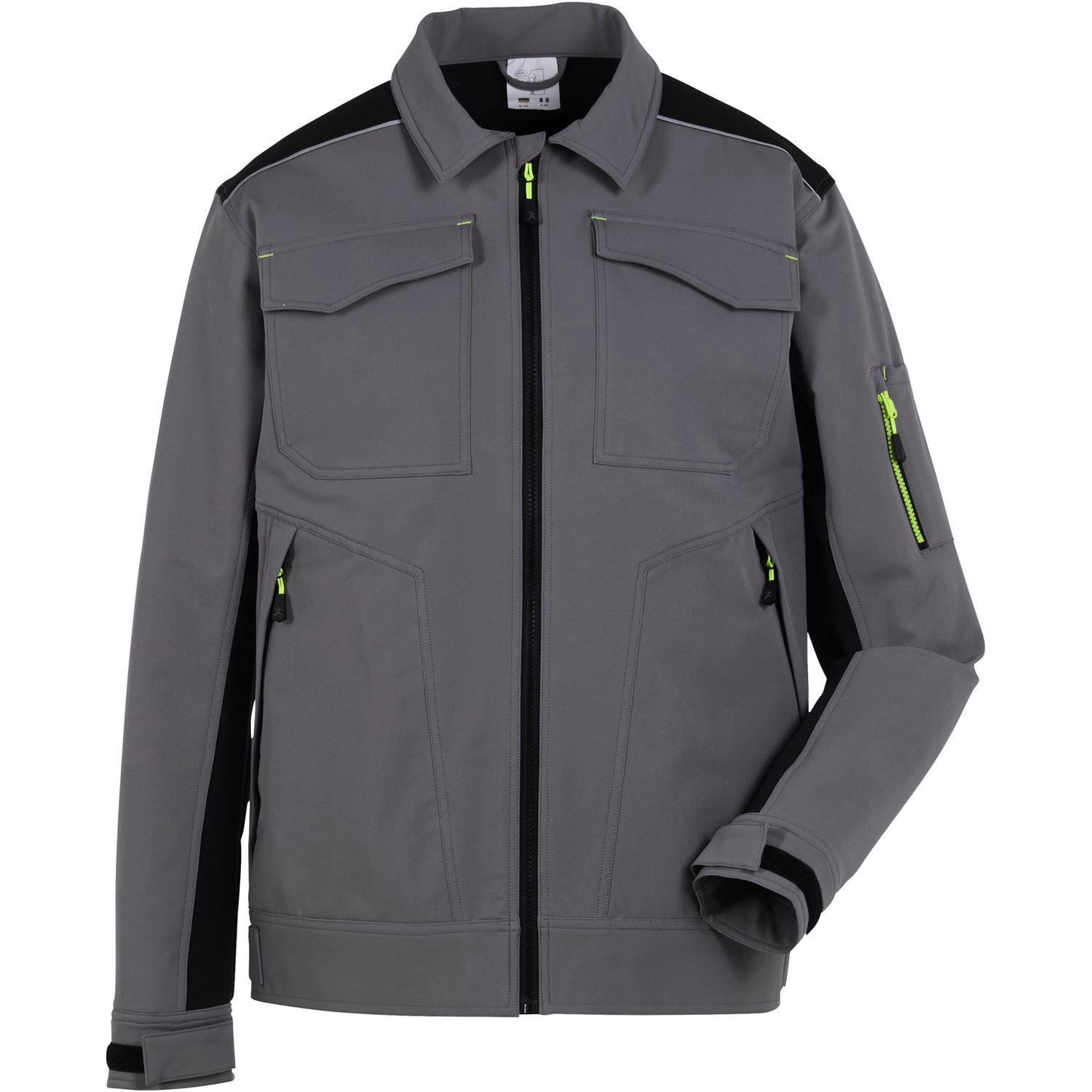 Planam rECOline Blouson zinc/black - Main