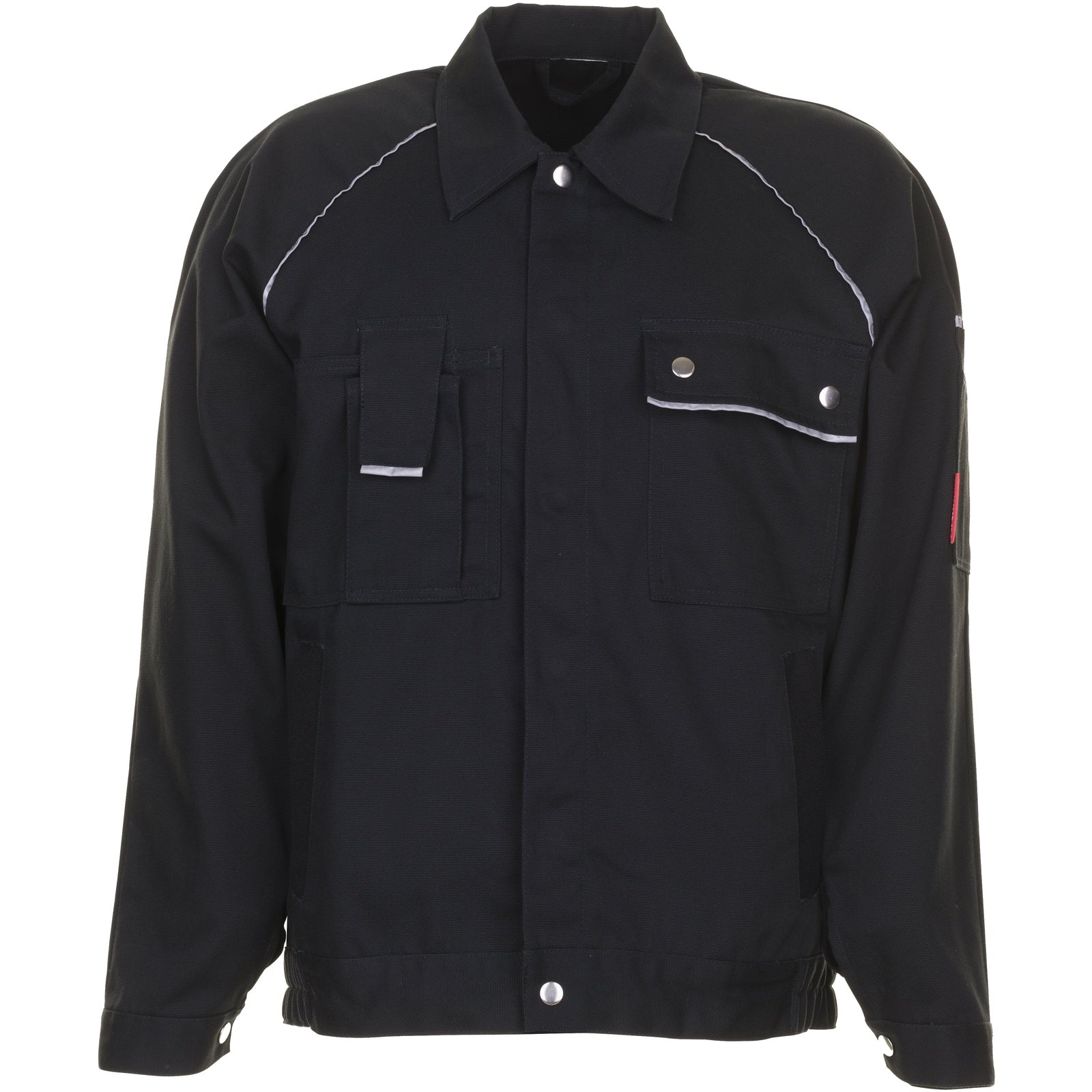Planam Canvas 320 Waisted Jacket black/black - Main