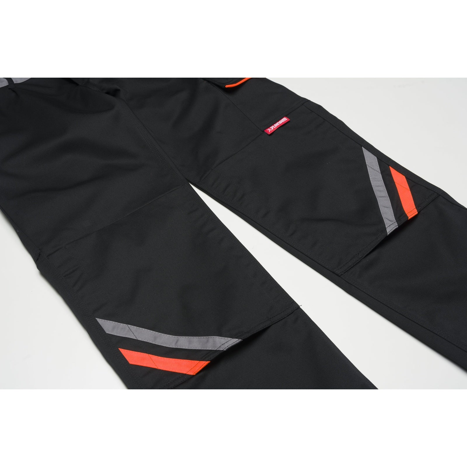 Planam Visline Trousers marine/yellow/zinc - More comfort thanks to the practical knee pocket for PLANAM knee pads