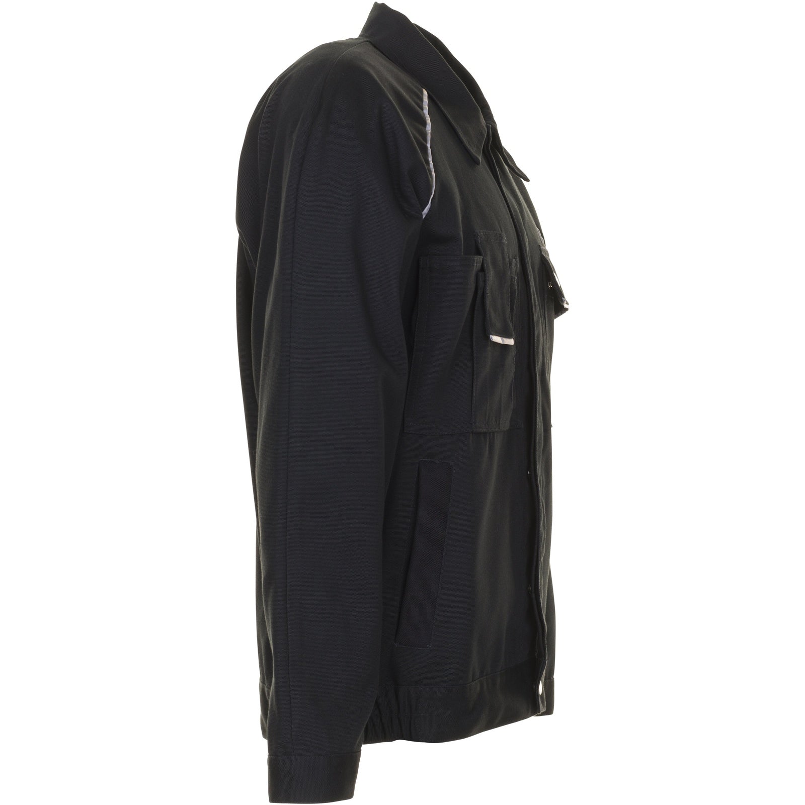 Planam Canvas 320 Waisted Jacket black/black - Model view 3
