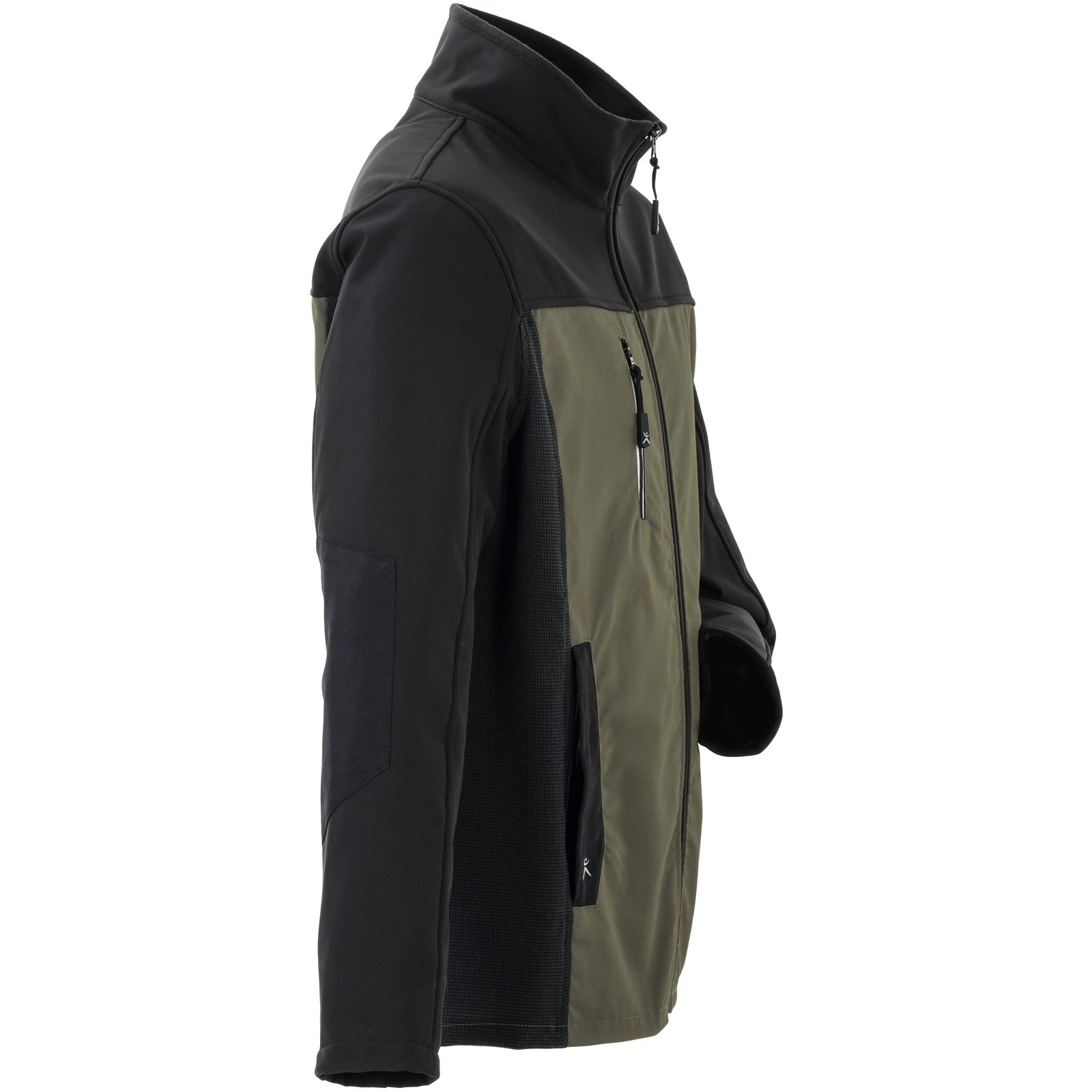 Planam Norit Men's Hybrid jacket olive/black - Model view 3