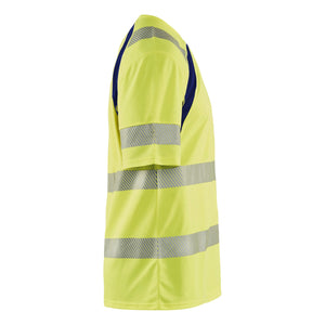 Blaklader BLAKLADER 33971013 Hi Vis UV protected T shirt Hi Vis Reflective Short Sleeve Work T-Shirt MEN - 100% Polyester - 339710133389_CR