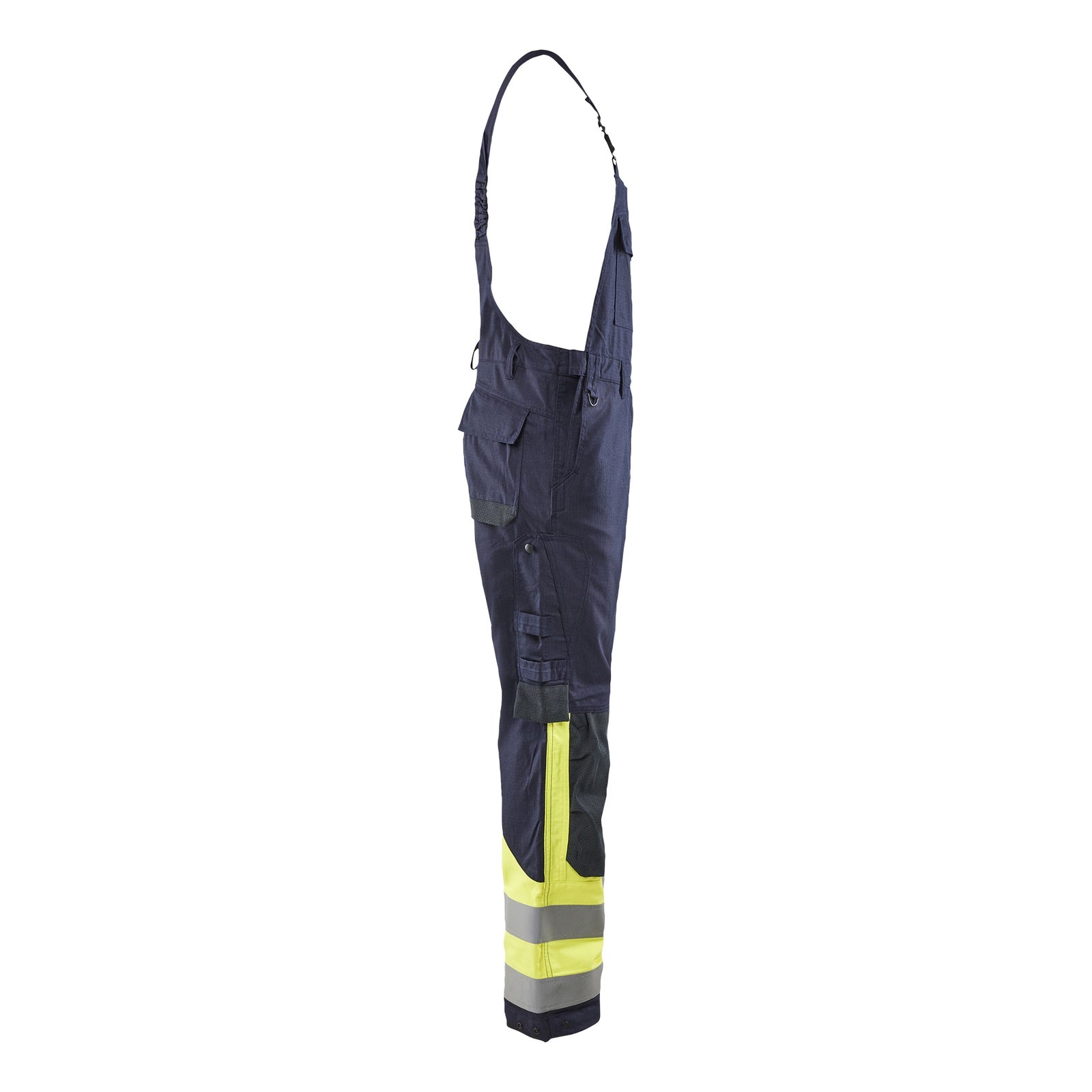 Blaklader BLAKLADER 28901512 APC 2 Multinorm Inherent Bib Trouser Hi Vis Reflective Work Bib Trousers Men - Ripstop Fabric - 289015128933_CR