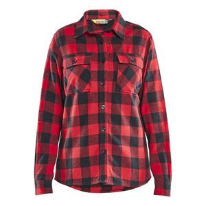 Blaklader BLAKLADER 32181168 WOMEN'S FLANNEL SHIRT Long Sleeve Work Shirt WOMEN - 100% Cotton - 321811685699