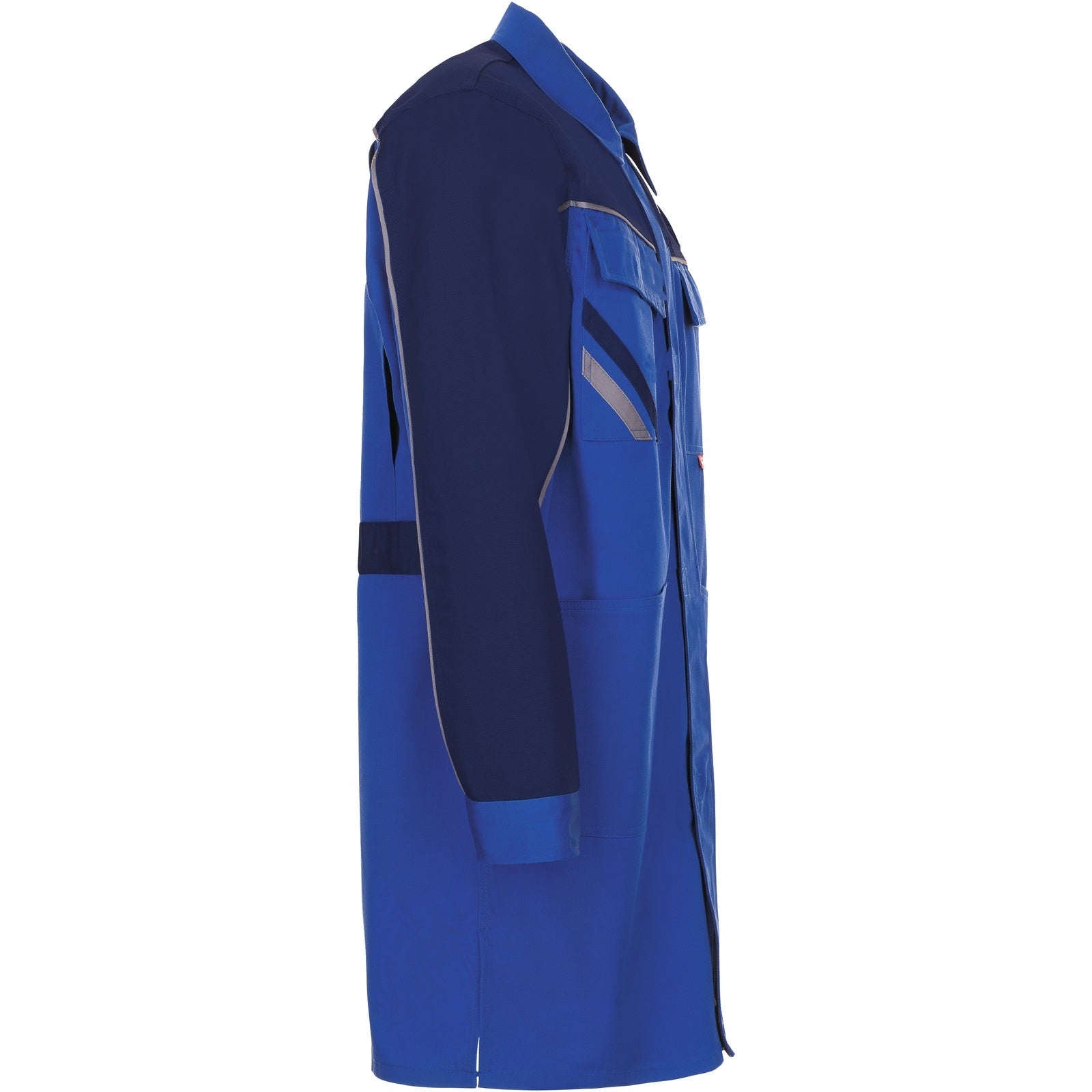 Planam Highline Men´s Coat royal blue/navy/zinc - Model view 3