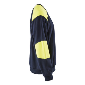 Blaklader BLAKLADER 34581762 Flame Resistant Hi Vis Reflective Work Sweatshirt MEN - Flame Retardant - 345817628933_CR