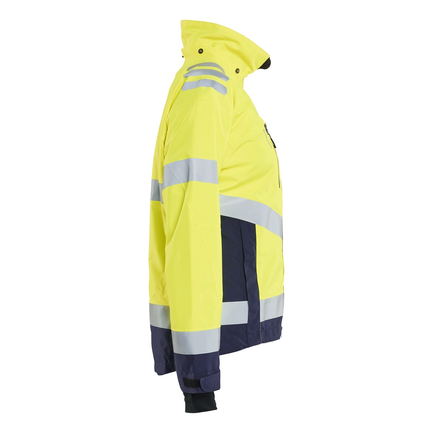 Blaklader BLAKLADER 47611977 Women's Hi Vis Shell Jacket Hi Vis Reflective Shell Work Jacket WOMEN - Waterproof - 476119773389_CR