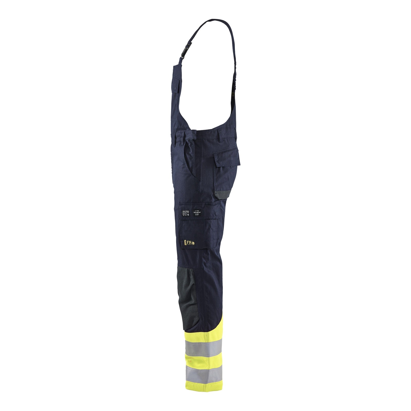 Blaklader BLAKLADER 28881512 Multinorm Inherent Bib Trousers Hi Vis Reflective Work Bib Trousers Men - ripstop fabric - 288815128933_CL2