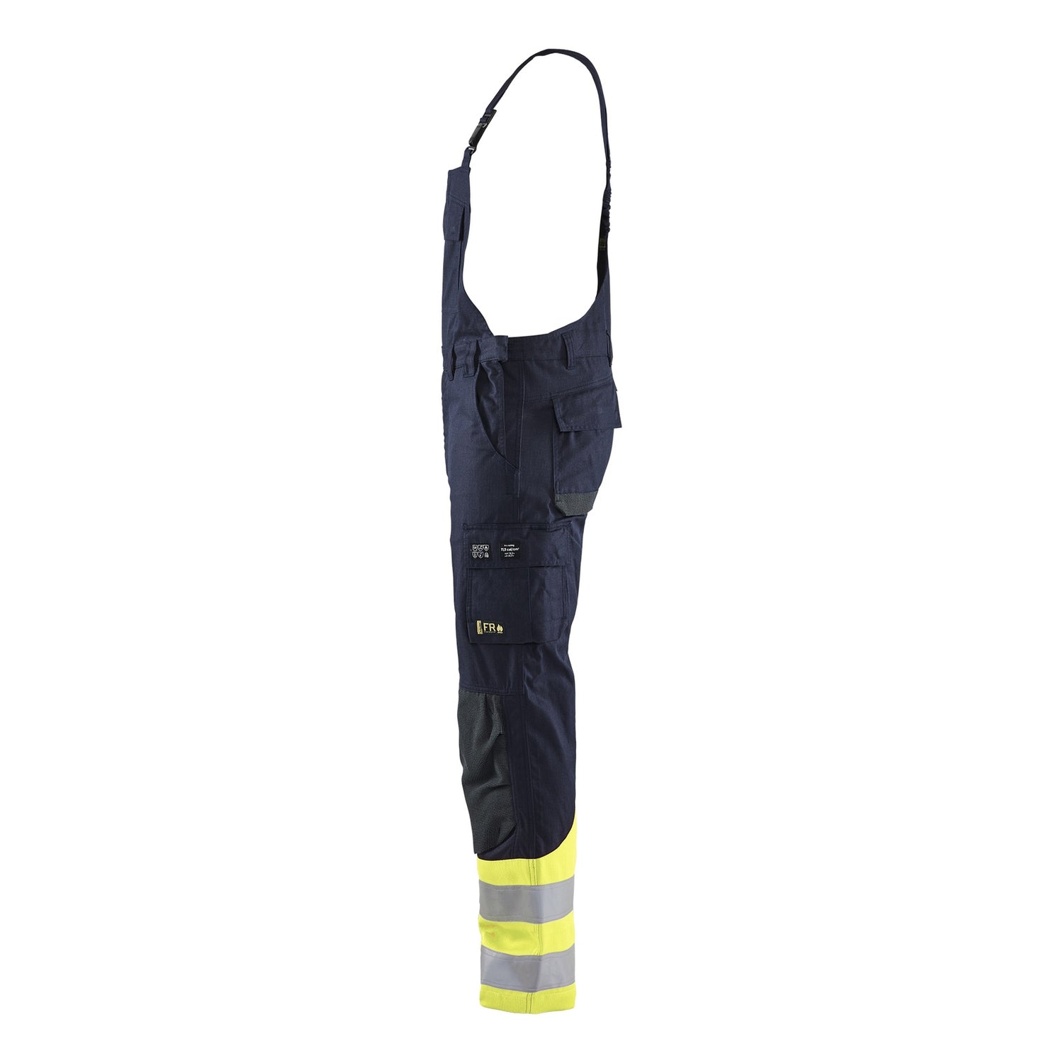 Blaklader BLAKLADER 28881512 Multinorm Inherent Bib Trousers Hi Vis Reflective Work Bib Trousers Men - ripstop fabric - 288815128933_CL2