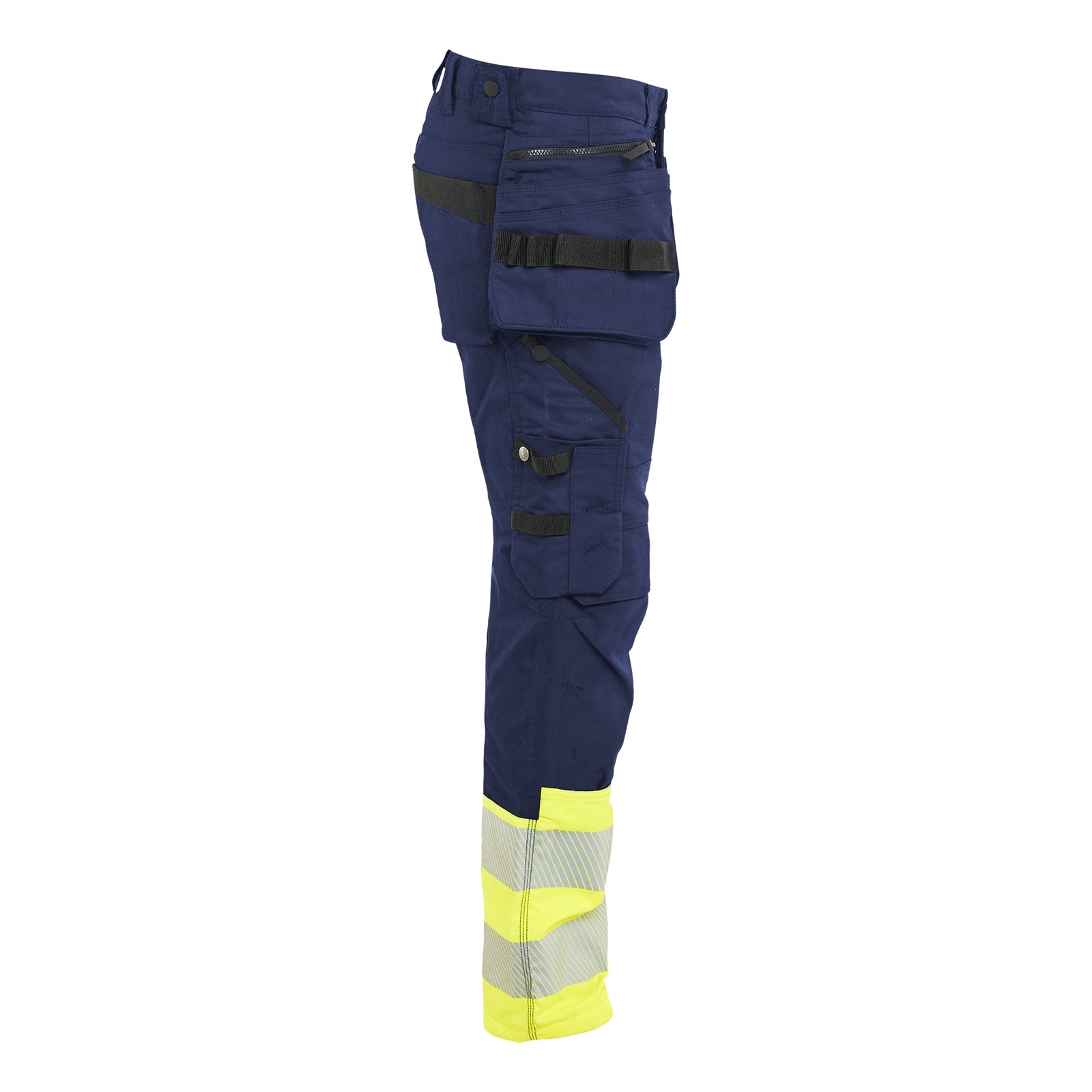 Blaklader BLAKLADER 11301149 | Hi vis Trousers Stretch Hi Vis Reflective Work Trousers Men - Cordura Denim - 113011498933_CR
