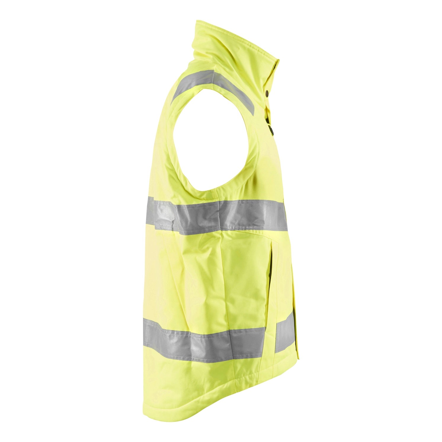 Blaklader BLAKLADER 38701900 Hi Vis waistcoat Hi Vis Reflective Work Waistcoat MEN - Pile Lining - 387019003300_CR