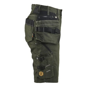 Blaklader BLAKLADER 79921141 | Women's craftsman shorts X1900 stretch Work Shorts Women - Cordura Denim - 799211414298_CR