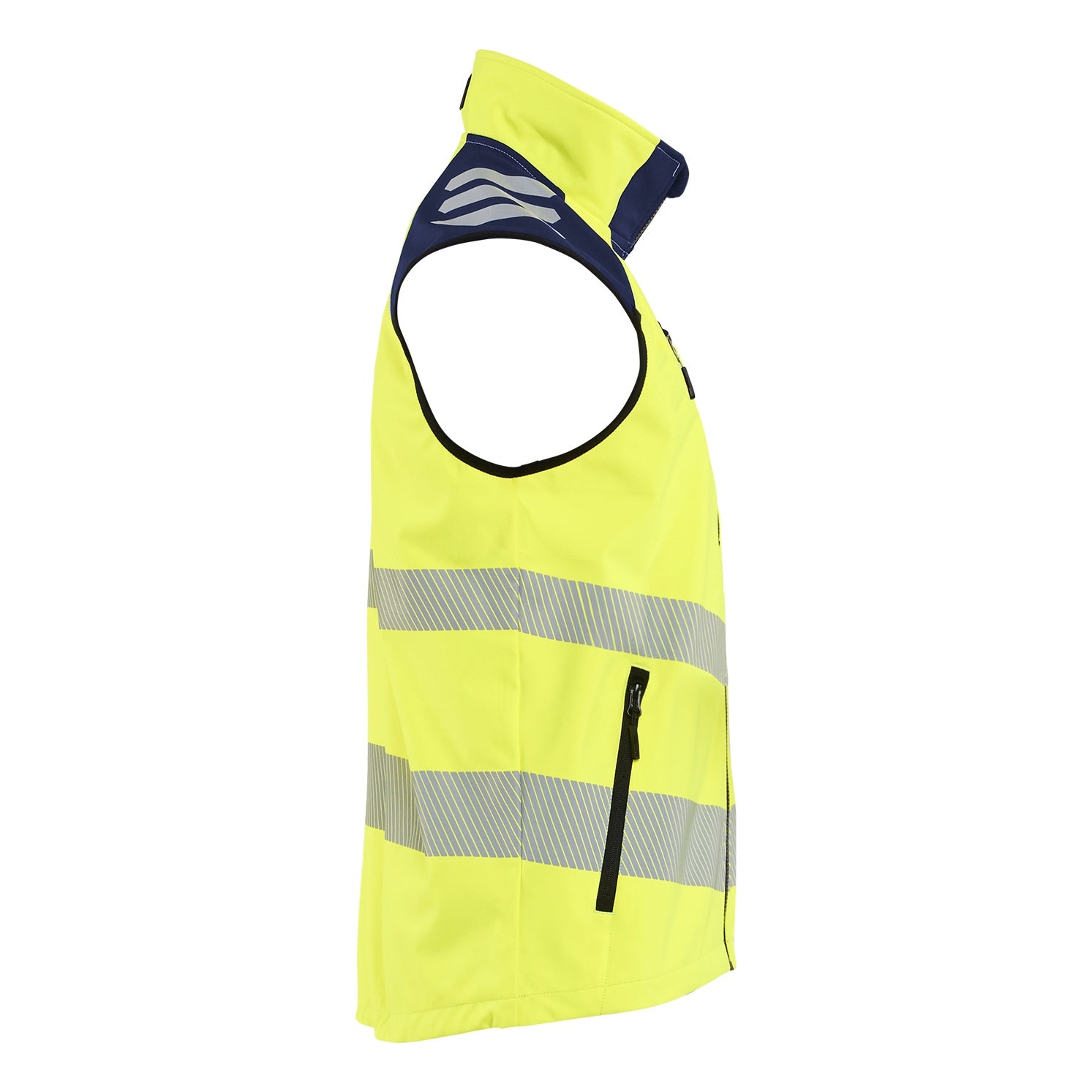 Blaklader BLAKLADER 30912513 SOFTSHELL VEST HI VIS Hi Vis Reflective Work Softshell Vest MEN - Waterproof - 309125133389_CR2