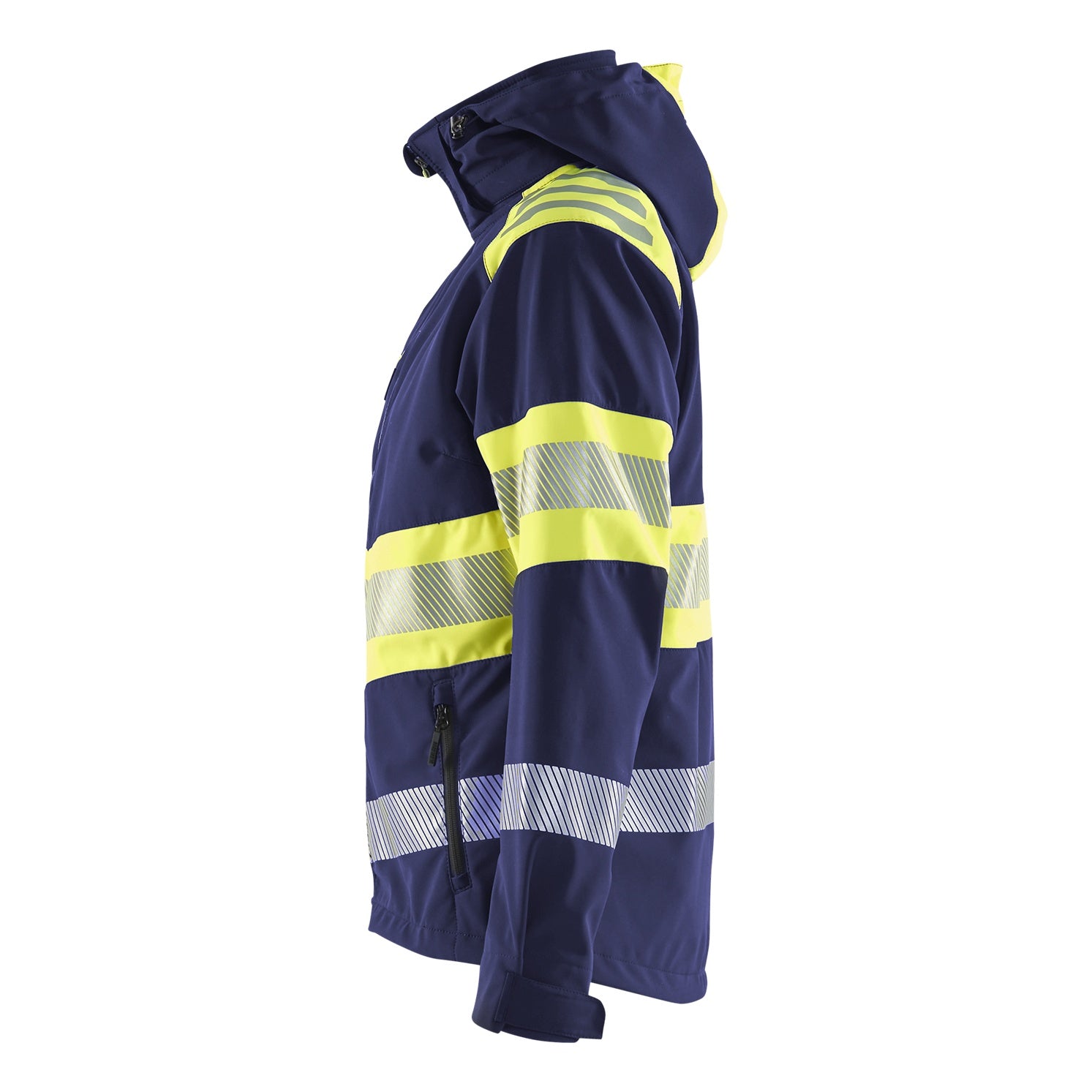 Blaklader BLAKLADER 44042513 Women’s Hi Vis Softshell Jacket Hi Vis Reflective Softshell Work Jacket WOMEN - Waterproof - 440425138933_CL