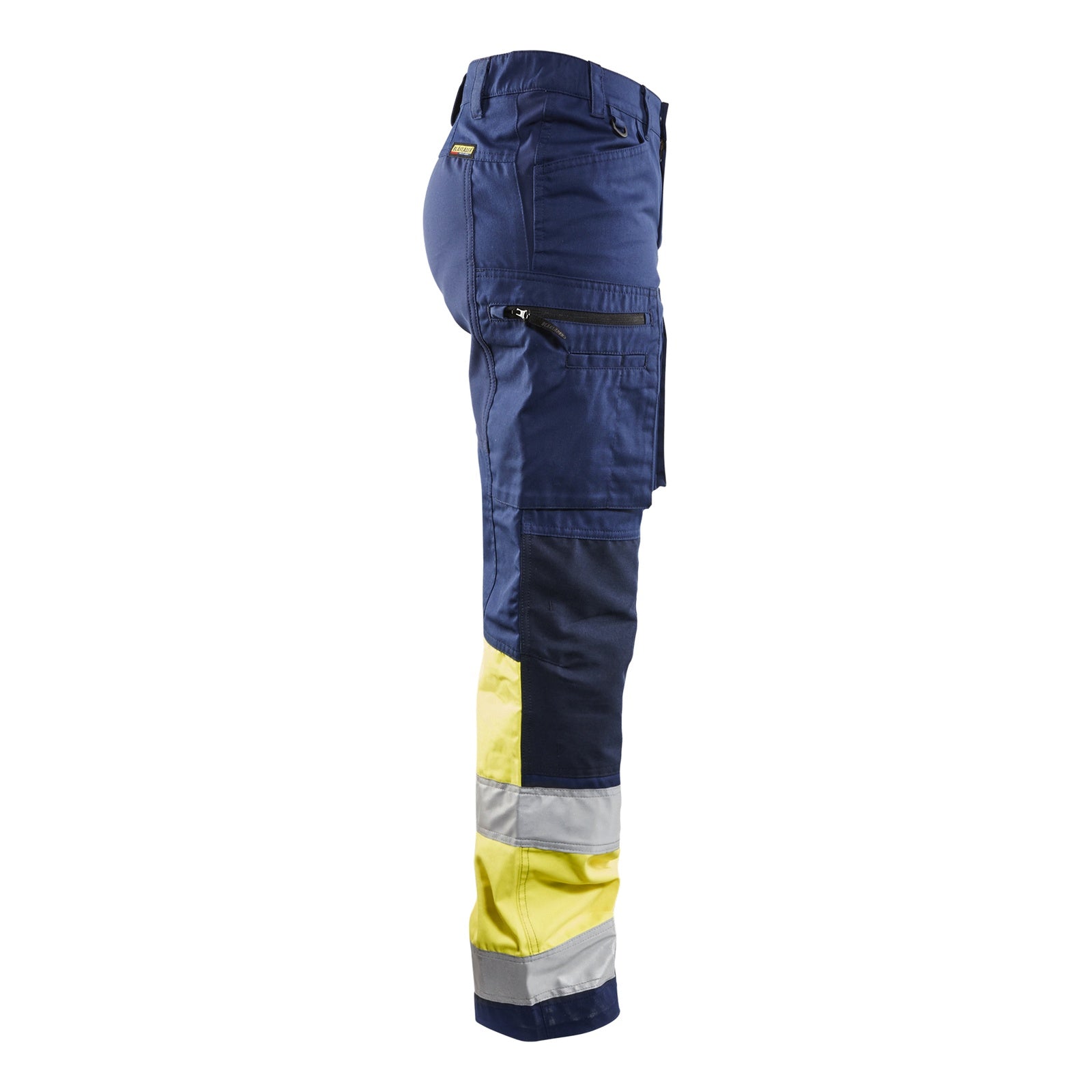 Blaklader BLAKLADER 71611811 | Women's Hi Vis trousers with stretch Hi Vis Reflective Work Trousers Women - Class 1 Certified - 716118118933_CR