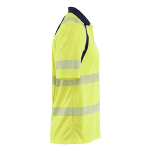 Blaklader BLAKLADER 35951013 HI VIS UV PROTECTED POLO SHIRT Hi Vis Reflective Short Sleeve Work Polo MEN - 100% Polyester - 359510133389_CR