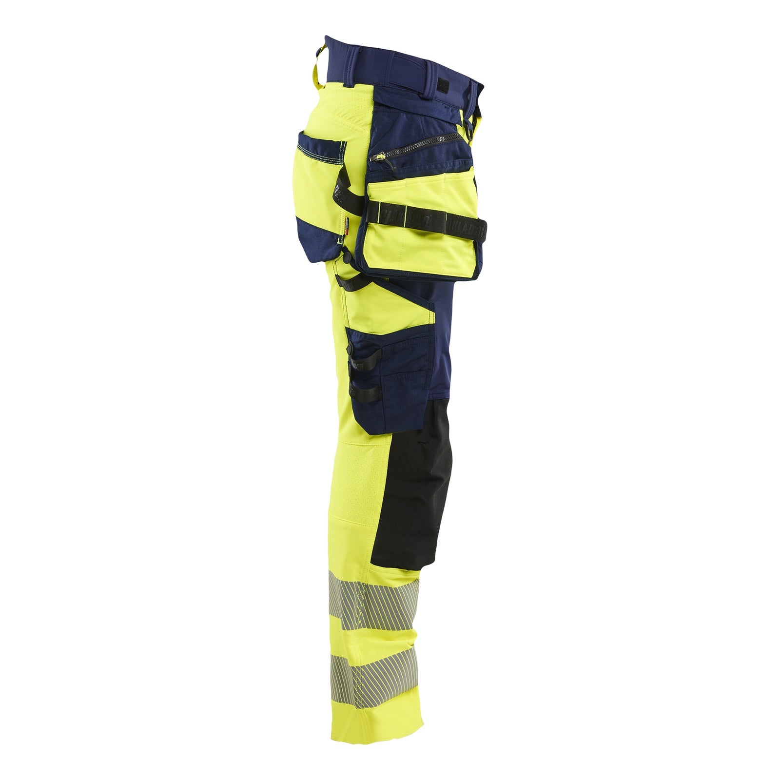 Blaklader BLAKLADER 70221648 Women's Hi Vis trousers 4 way stretch Hi Vis Reflective Work Trousers Women - double weave - 702216483389_CR