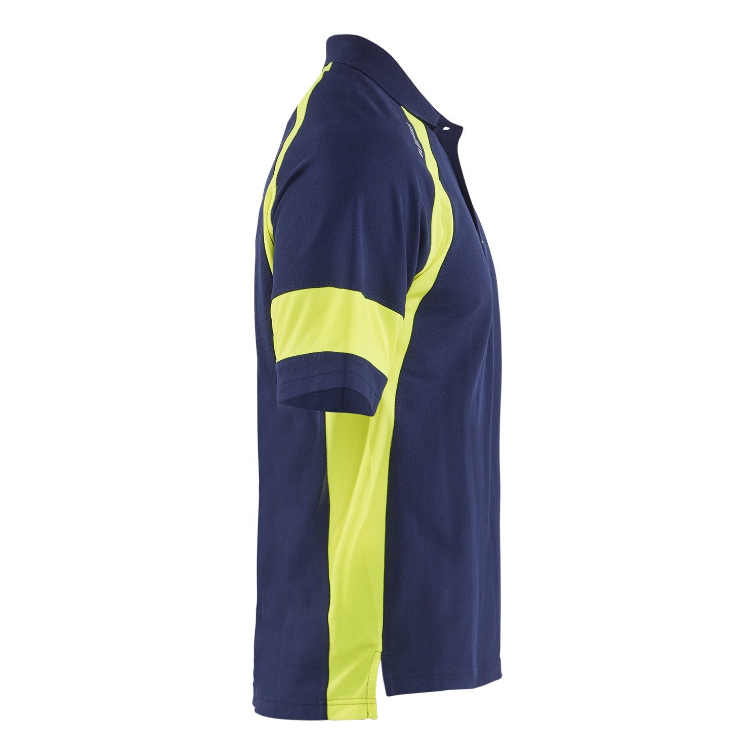 Blaklader BLAKLADER 35281050 Polo Shirt with Hi vis Hi Vis Reflective Short Sleeve Work Polo MEN - 60% Cotton 40% Polyester - 352810508933_CR