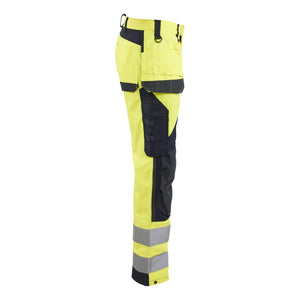 Blaklader BLAKLADER 15891512 Multinorm Inherent trousers Hi Vis Reflective Work Trousers Men - ripstop fabric - 158915123389_CR