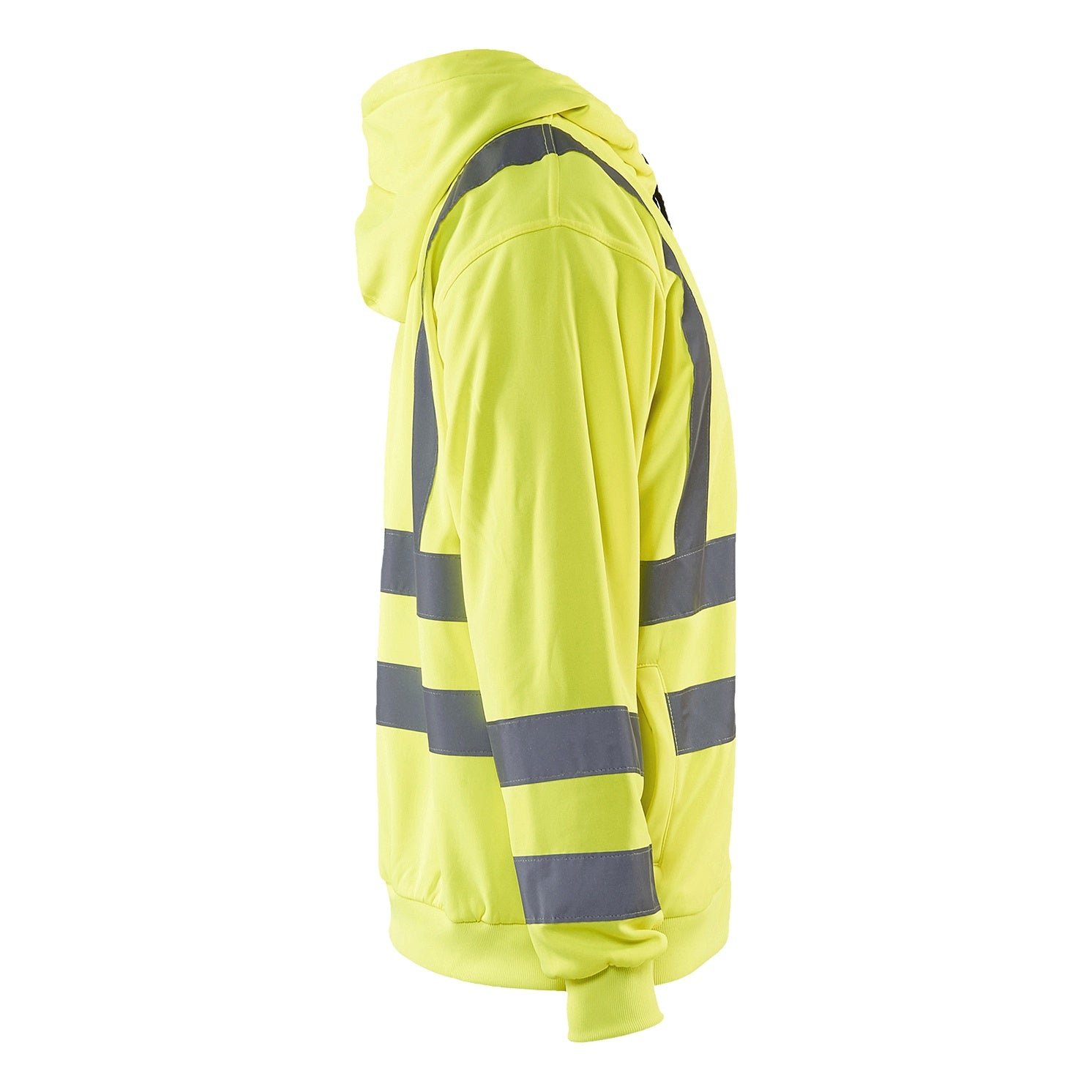 Blaklader BLAKLADER 33461974 Hi Vis Reflective Hoodie Work Sweatshirt MEN - 100% Polyester - 334619743300_CR