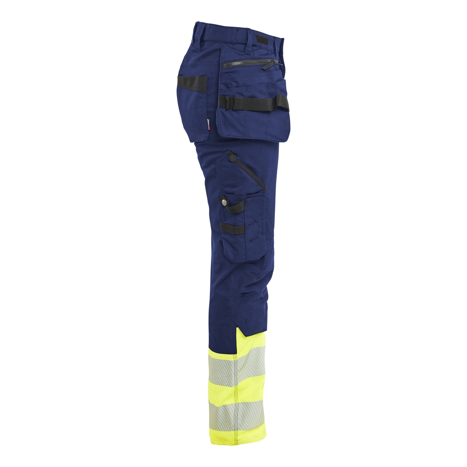 Blaklader BLAKLADER 70301149 | Women's Hi vis Trousers Stretch Hi Vis Reflective Work Trousers Women - Cordura Denim - 703011498933_CR