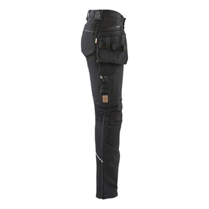 Blaklader BLAKLADER 71981644 | Women's 4 way stretch craftsman trousers Work Trousers Women - Water Repellent - 719816449900_CR