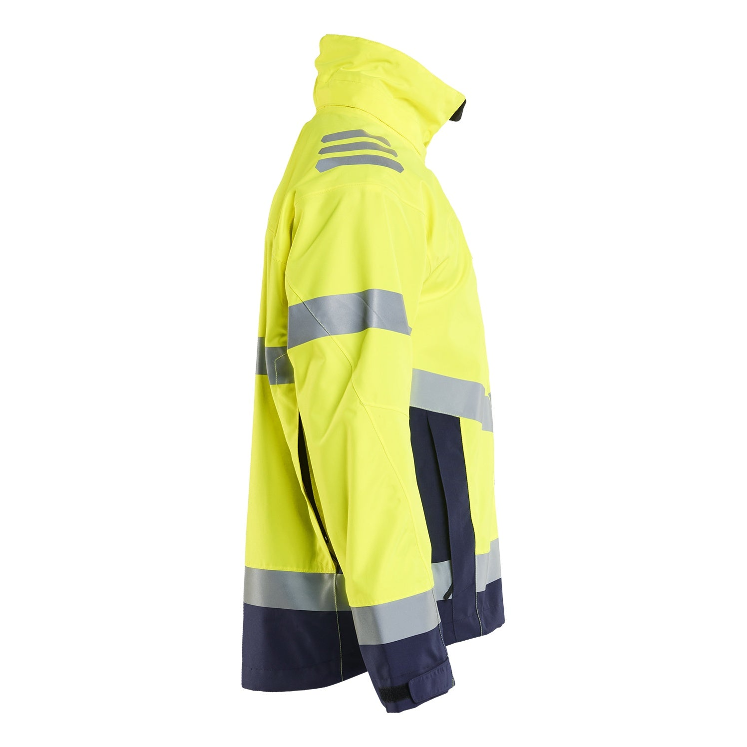Blaklader BLAKLADER 47601977 Hi vis Shell Jacket Hi Vis Reflective Shell Work Jacket MEN - Waterproof - 476019773389_CR