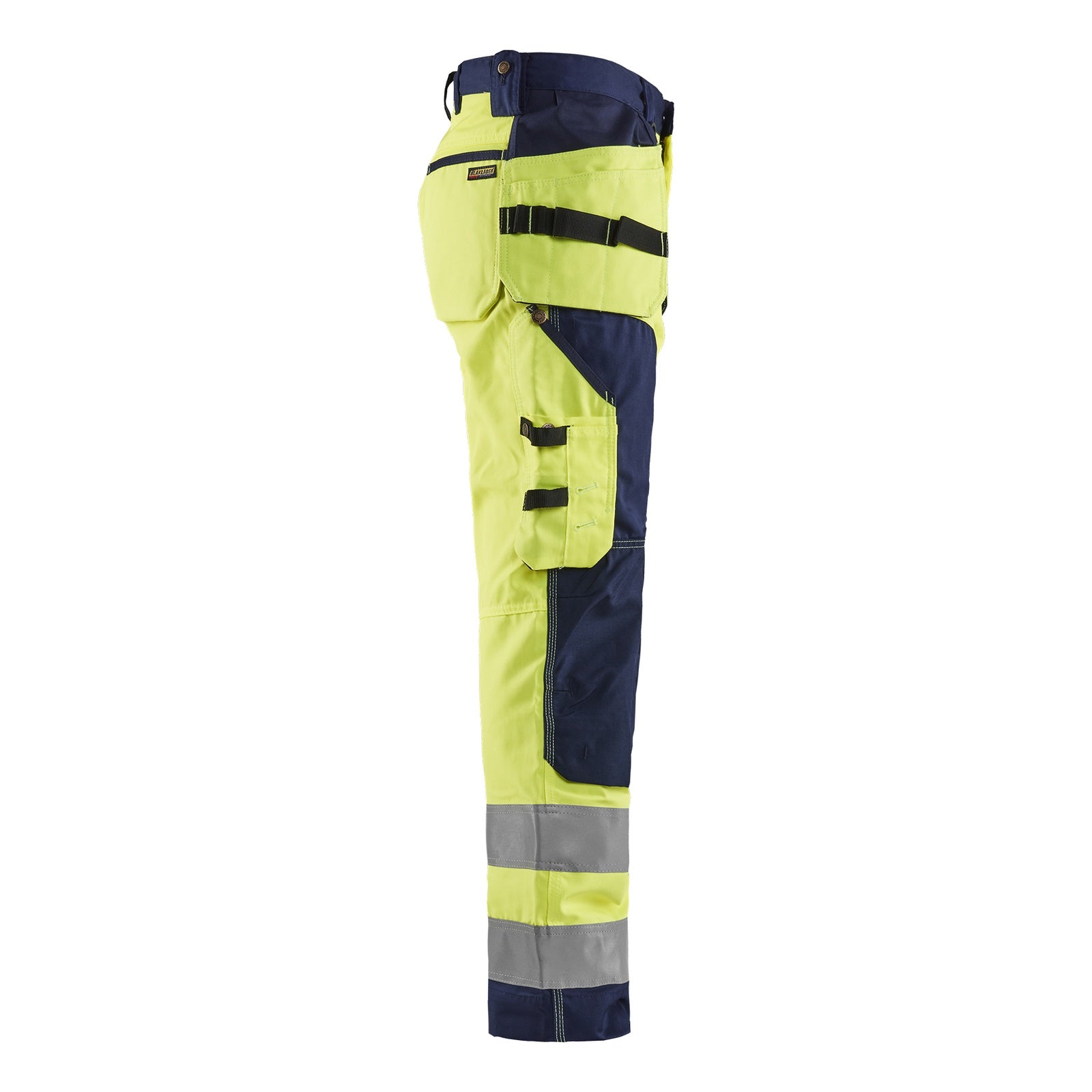 Blaklader BLAKLADER 15681811 | Hi Vis craftsman trousers Hi Vis Reflective Work Trousers Men - Twill Fabric - 156818113389_CR