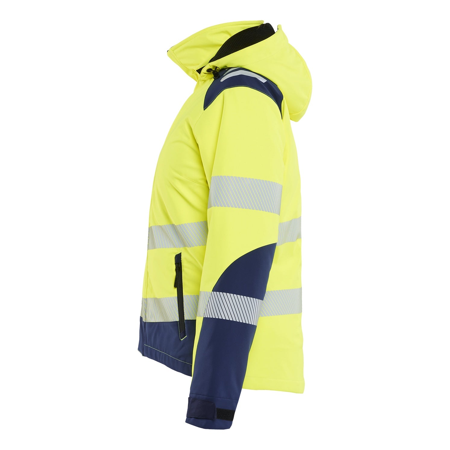 Blaklader BLAKLADER 44012513 Women's Hi vis Lightweight lined Winter Softshell Jacket Hi Vis Reflective Softshell Work Jacket WOMEN - Waterproof - 440125133389_CL